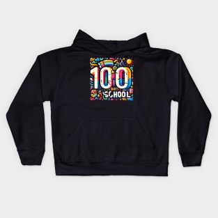 Happy 100 Days Of School Kids Hoodie